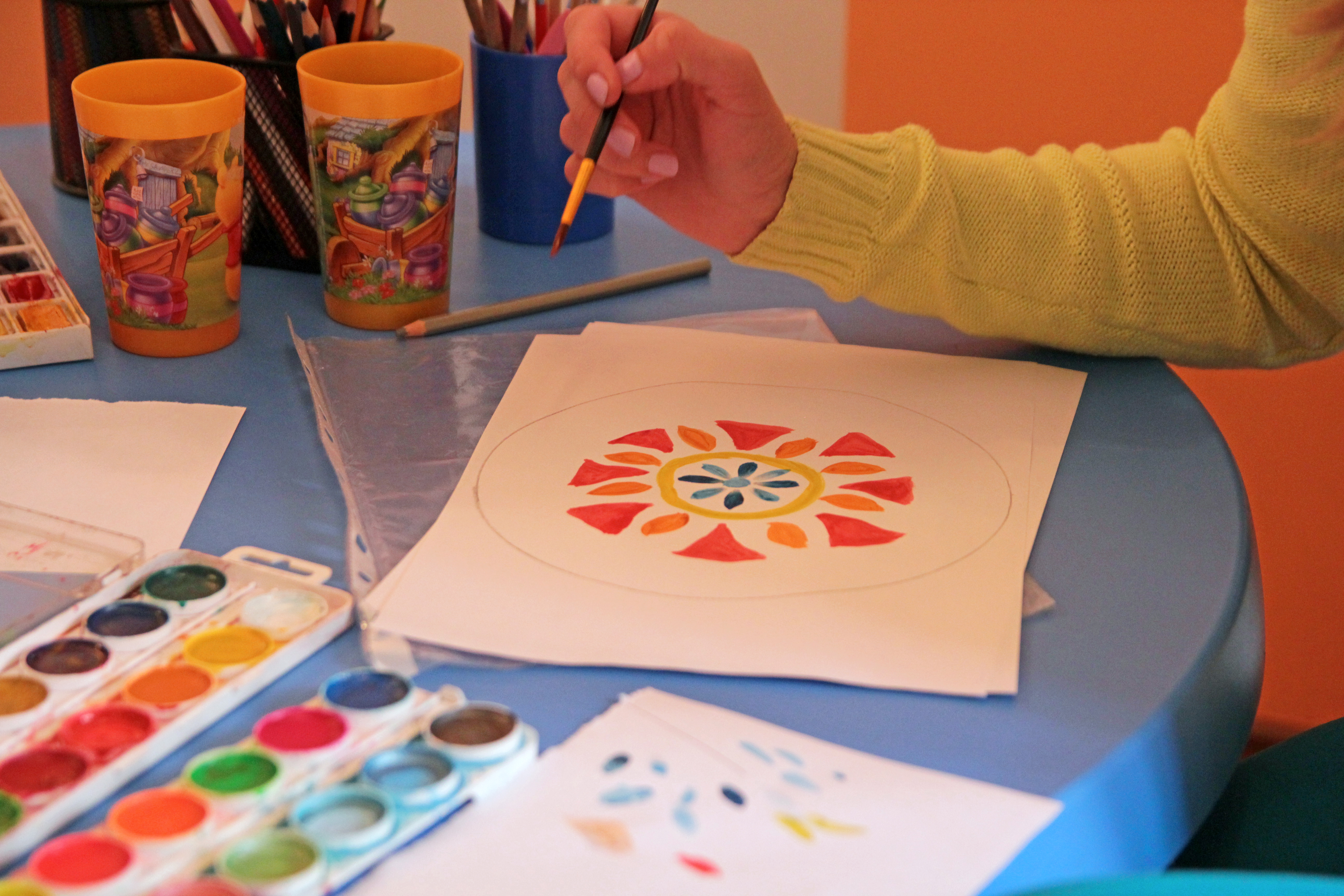 Рисование мандал в арт-терапии для детей