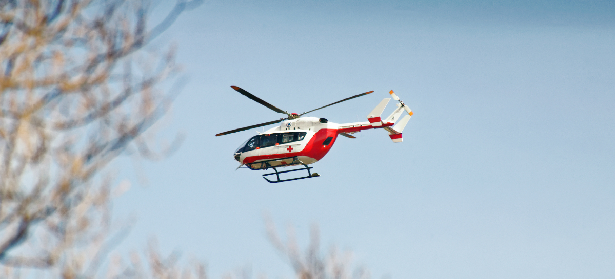 Санитарный вертолет будет дежурить в больнице имени Юдина круглосуточно