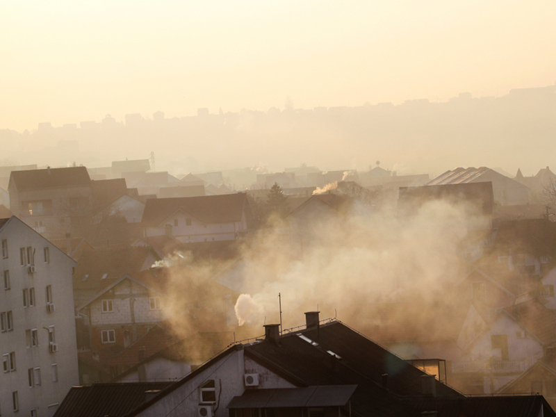 Росгидромет назвал города с самым загрязненным воздухом